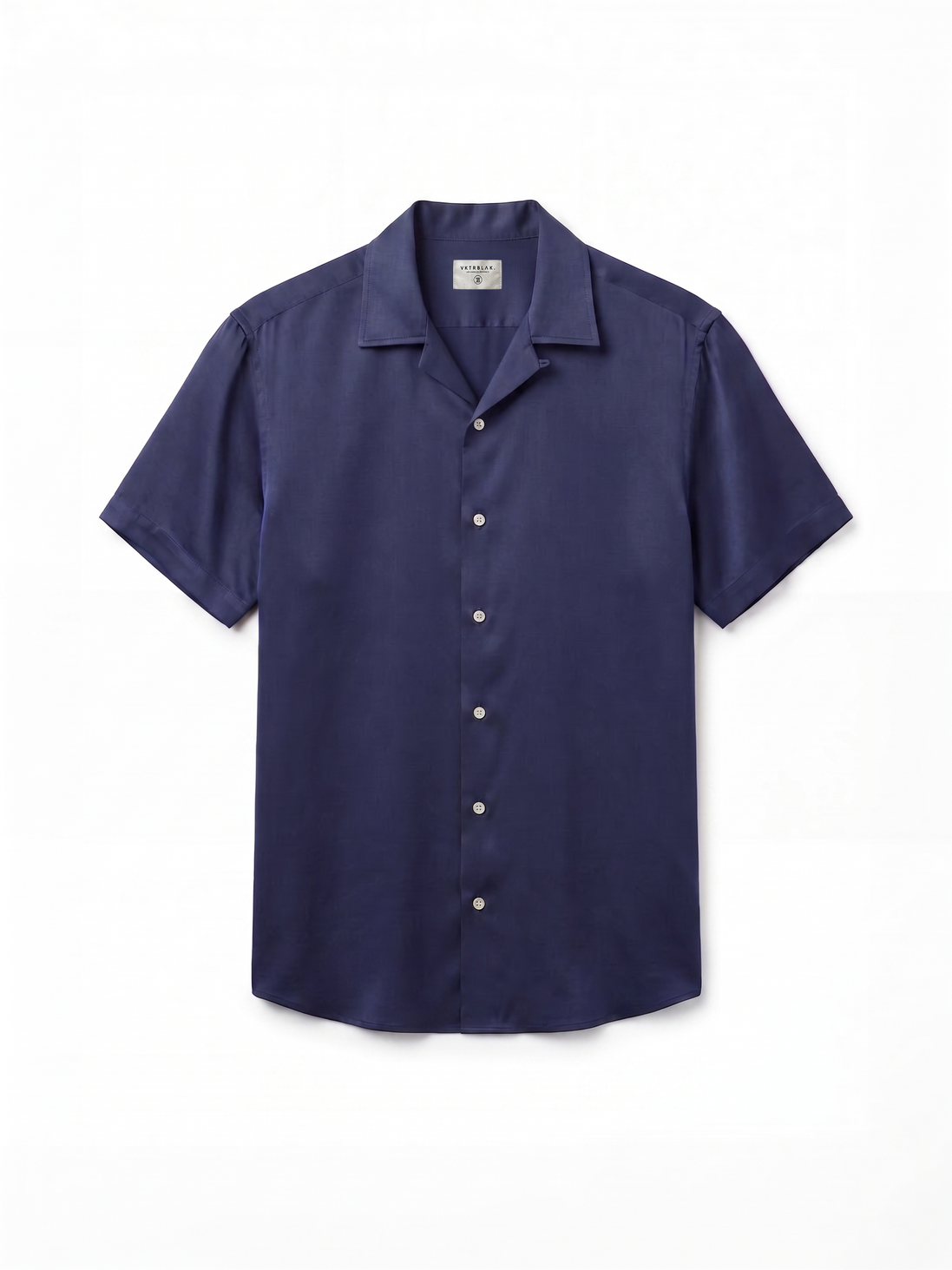 Tencel Camp Shirt Navy