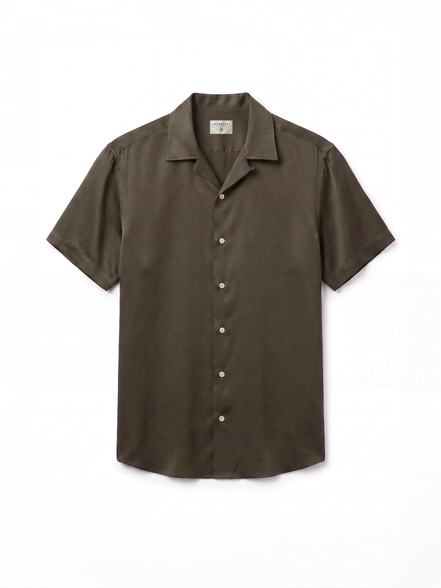 Tencel Camp Shirt Olive