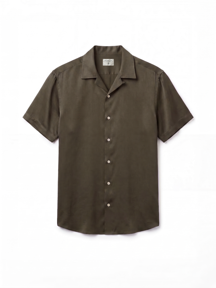 Tencel Camp Shirt Olive