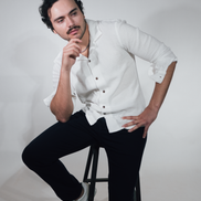Cotton Gauze Button Up White