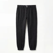 The Original Black Linen Joggers By VKTRBLAK made in USA
