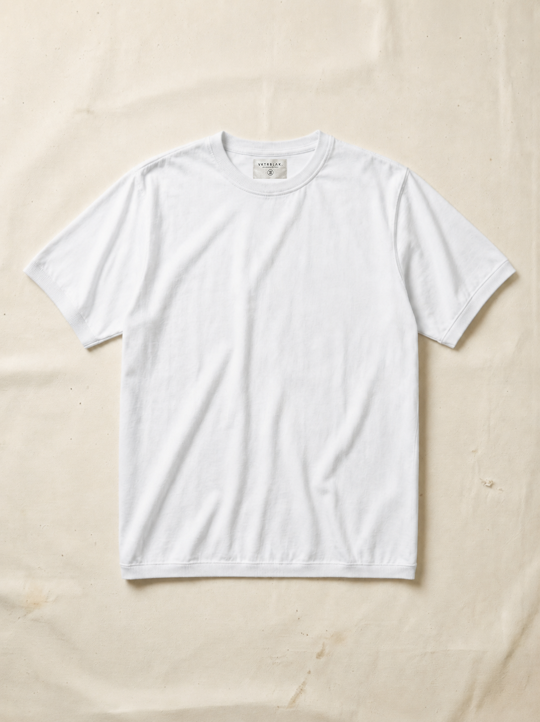 Heavy Ribbed T-Shirt White