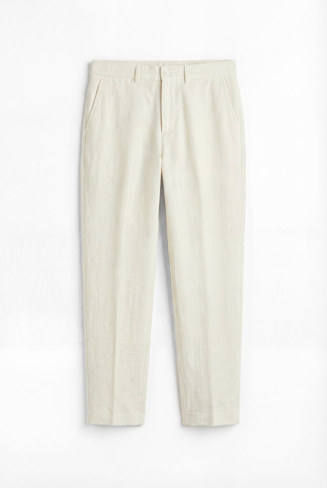 Linen Slacks Ivory
