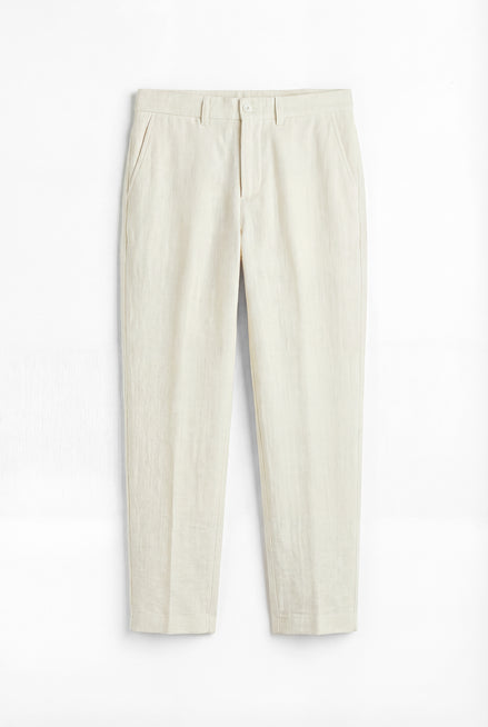 Linen Slacks Ivory