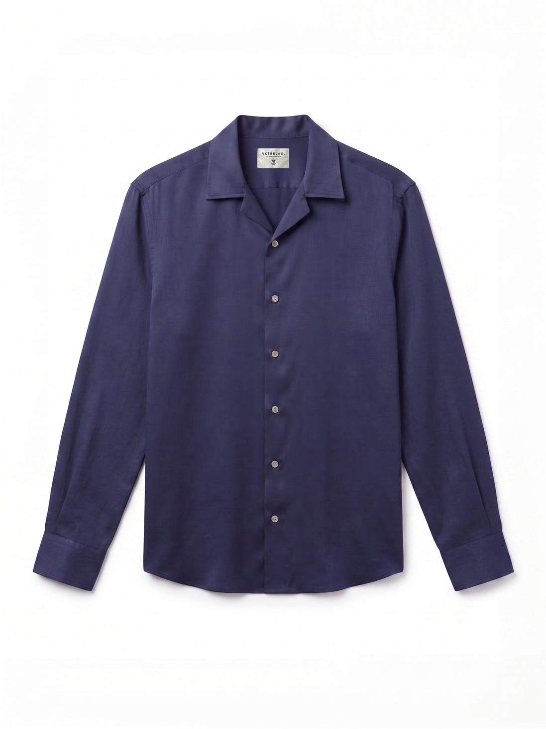 Tencel Button Up Navy